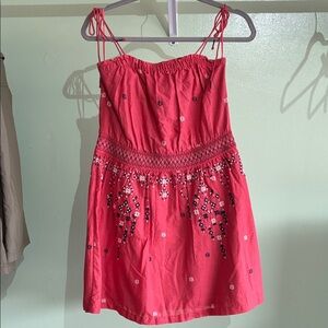 Abercrombie & Fitch Pink Floral Mini Dress